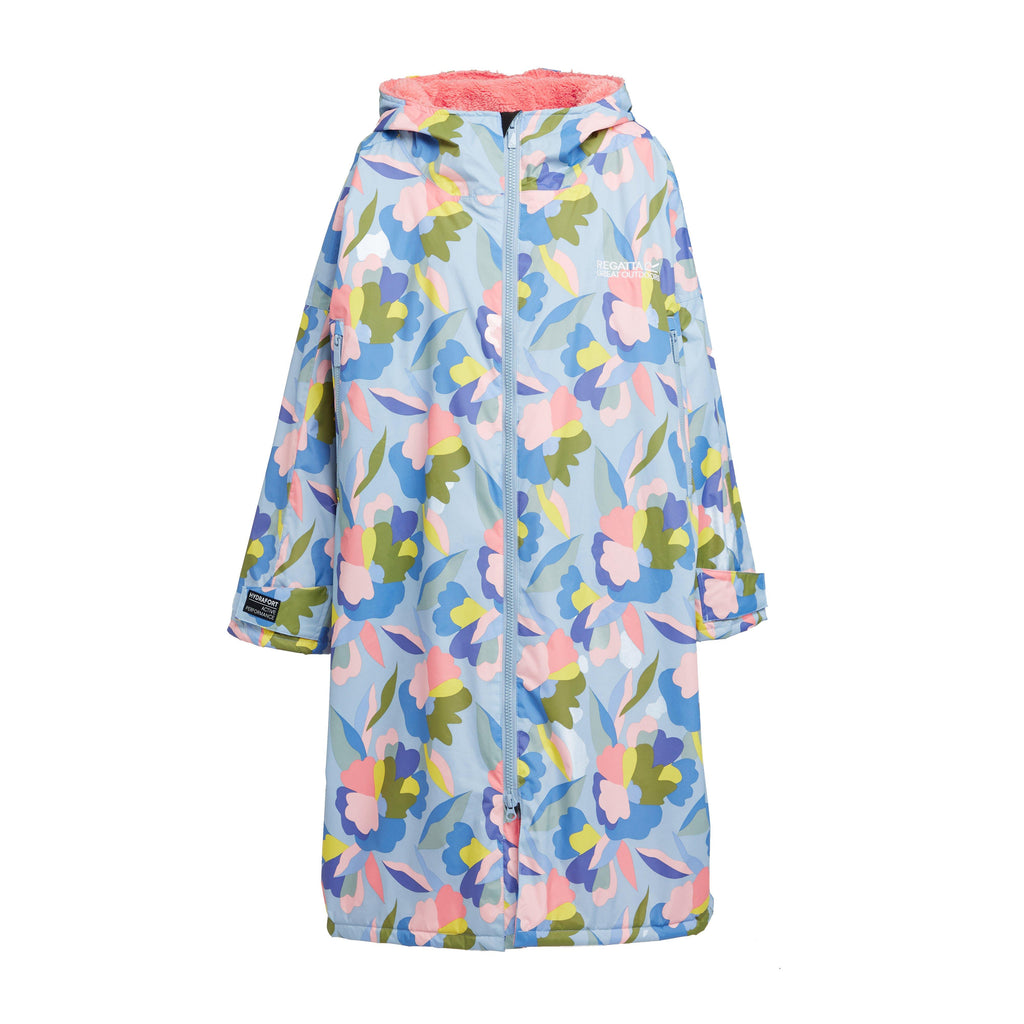 Adults Waterproof Robe Abstract Floral Print