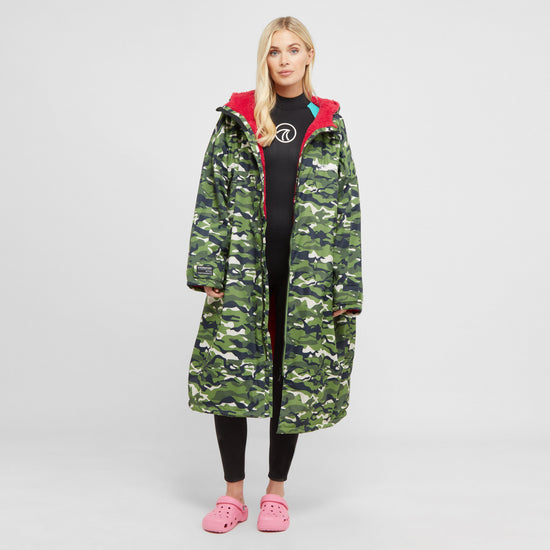 Adults Waterproof Robe Cactus Camouflage