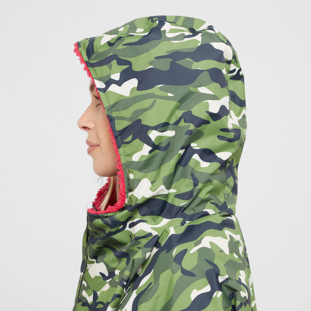 Adults Waterproof Robe Cactus Camouflage