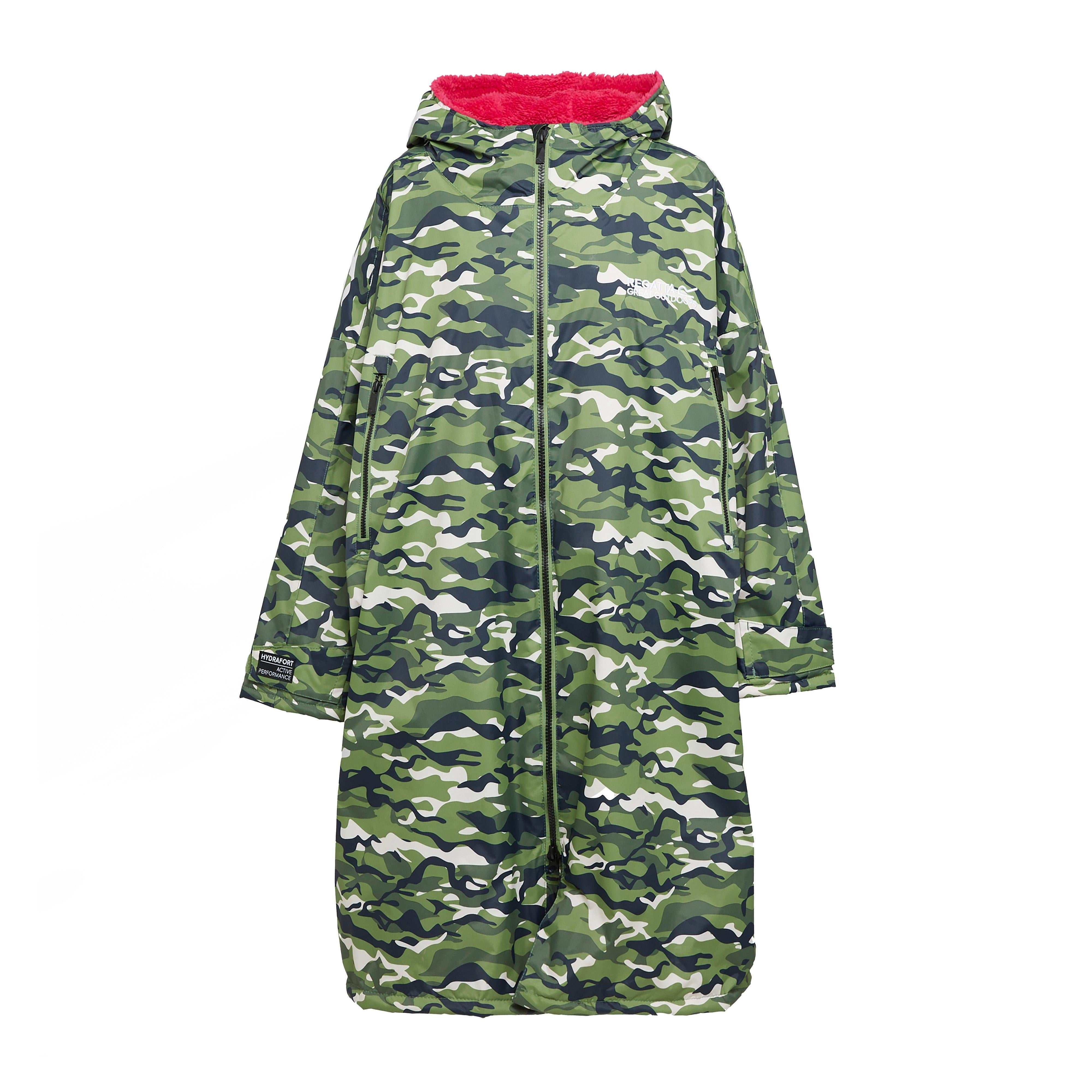 Adults Waterproof Robe Cactus Camouflage