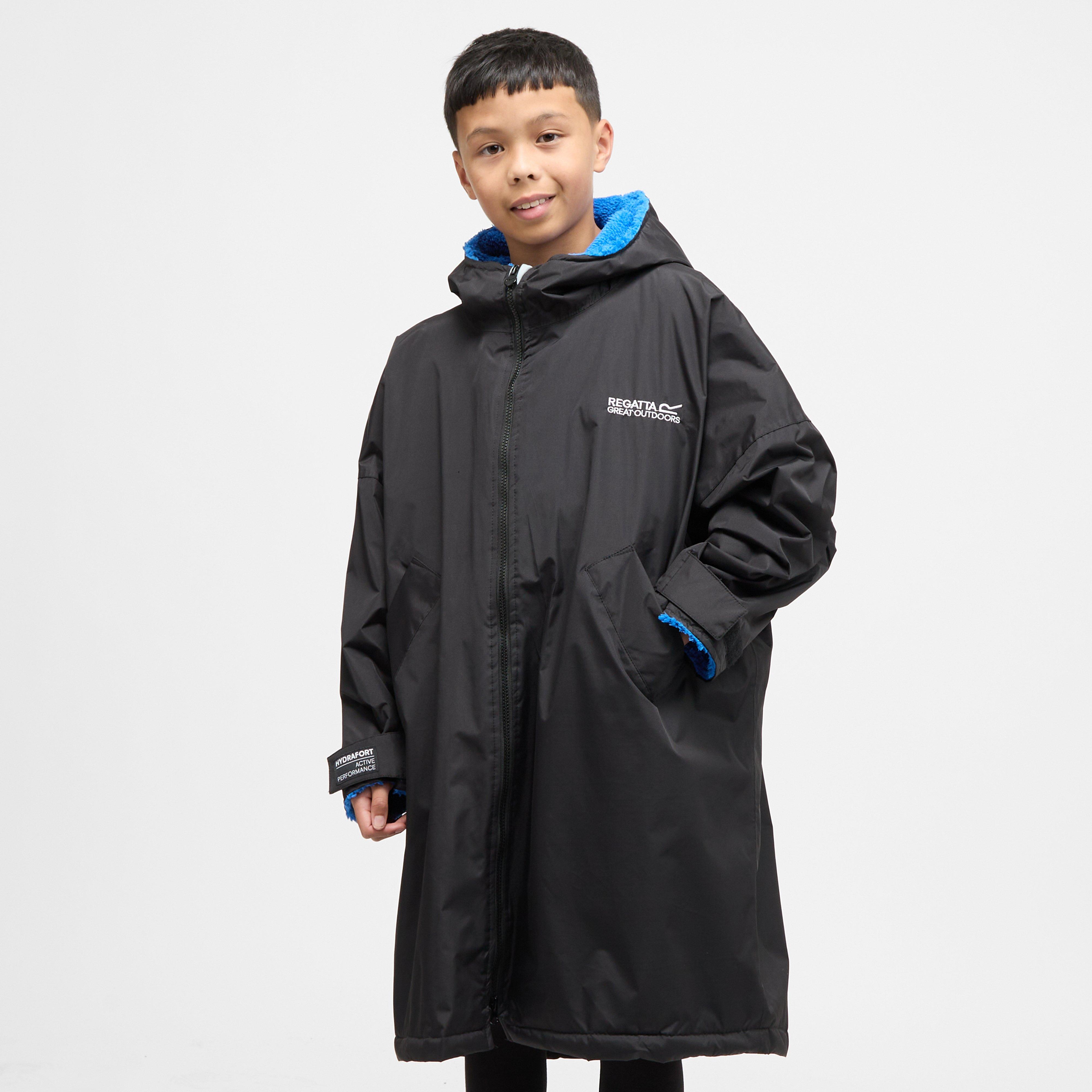 Kids Waterproof Robe Navy