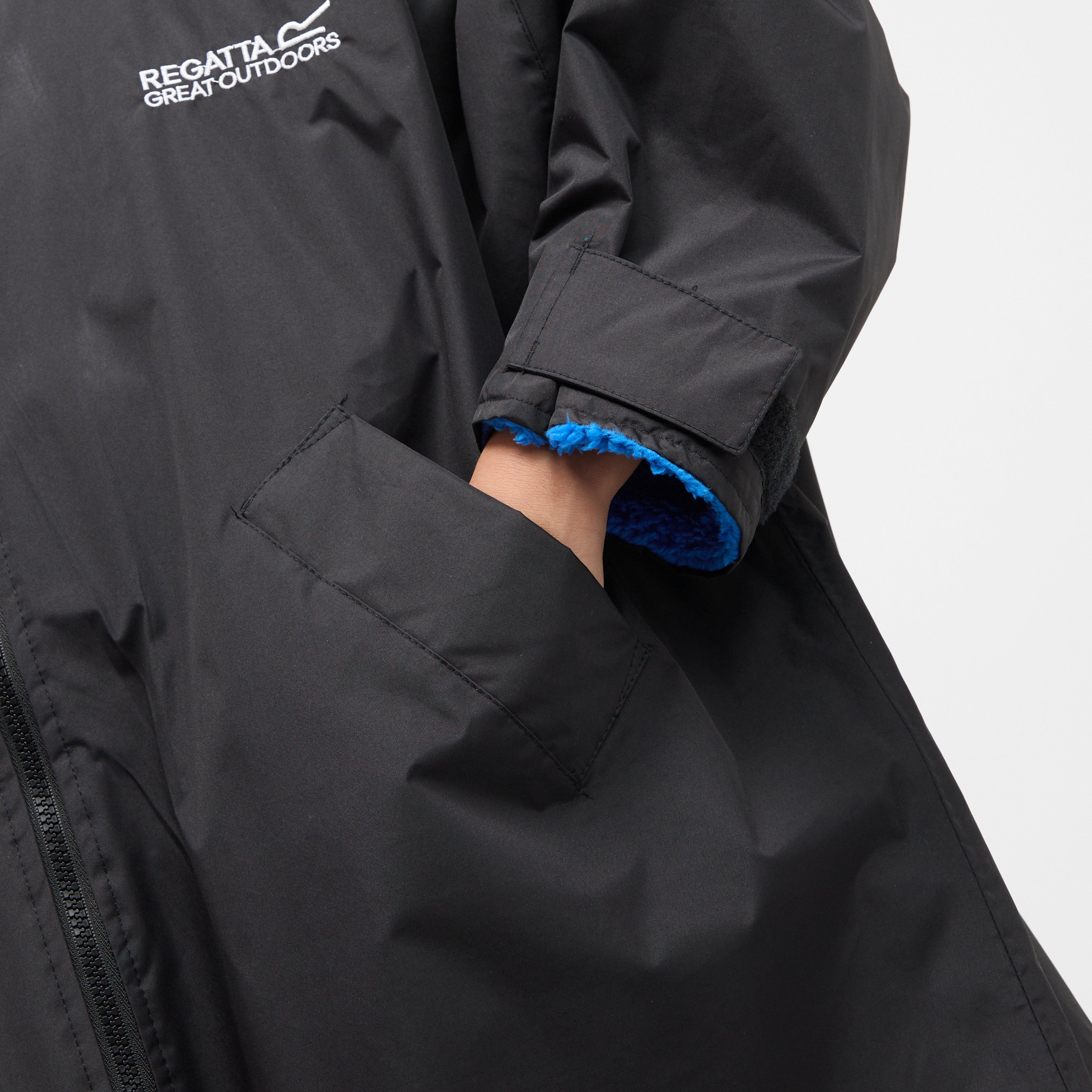 Kids Waterproof Robe Navy