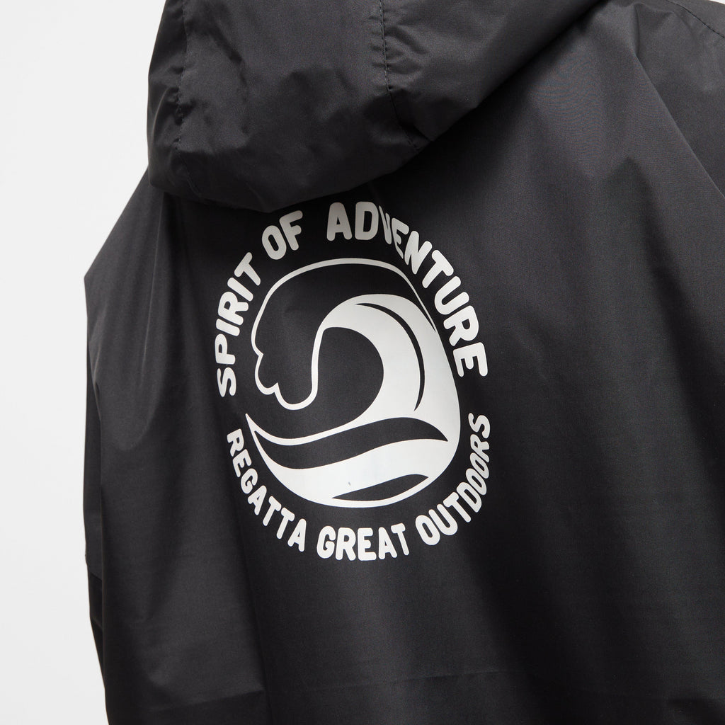 Kids Waterproof Robe Navy