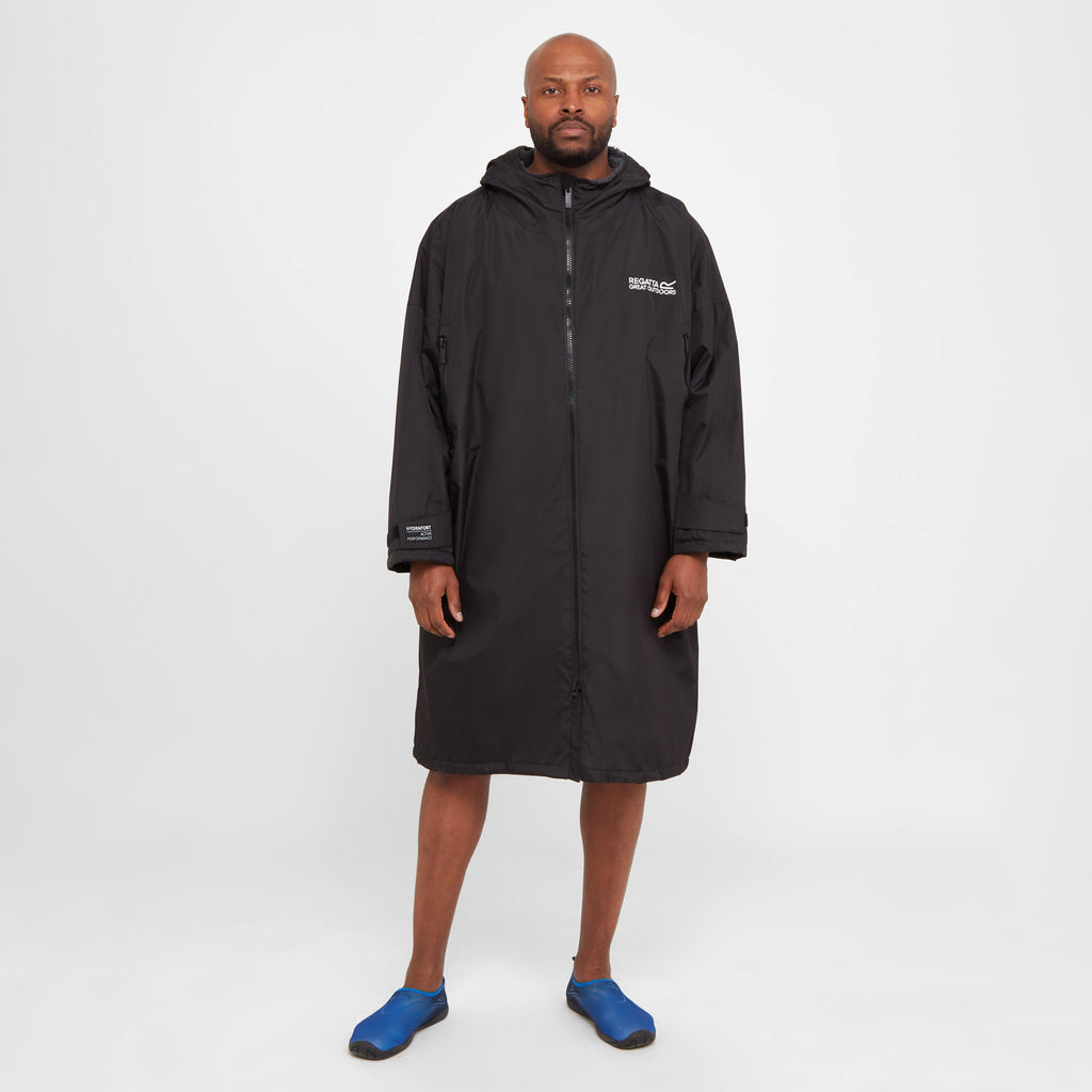 Adults Waterproof Robe Dark Grey