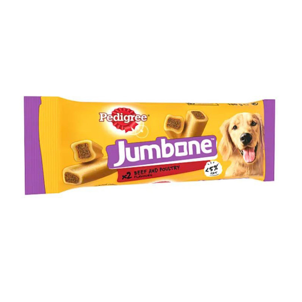Jumbone Medium Dog Treat 2 Pack