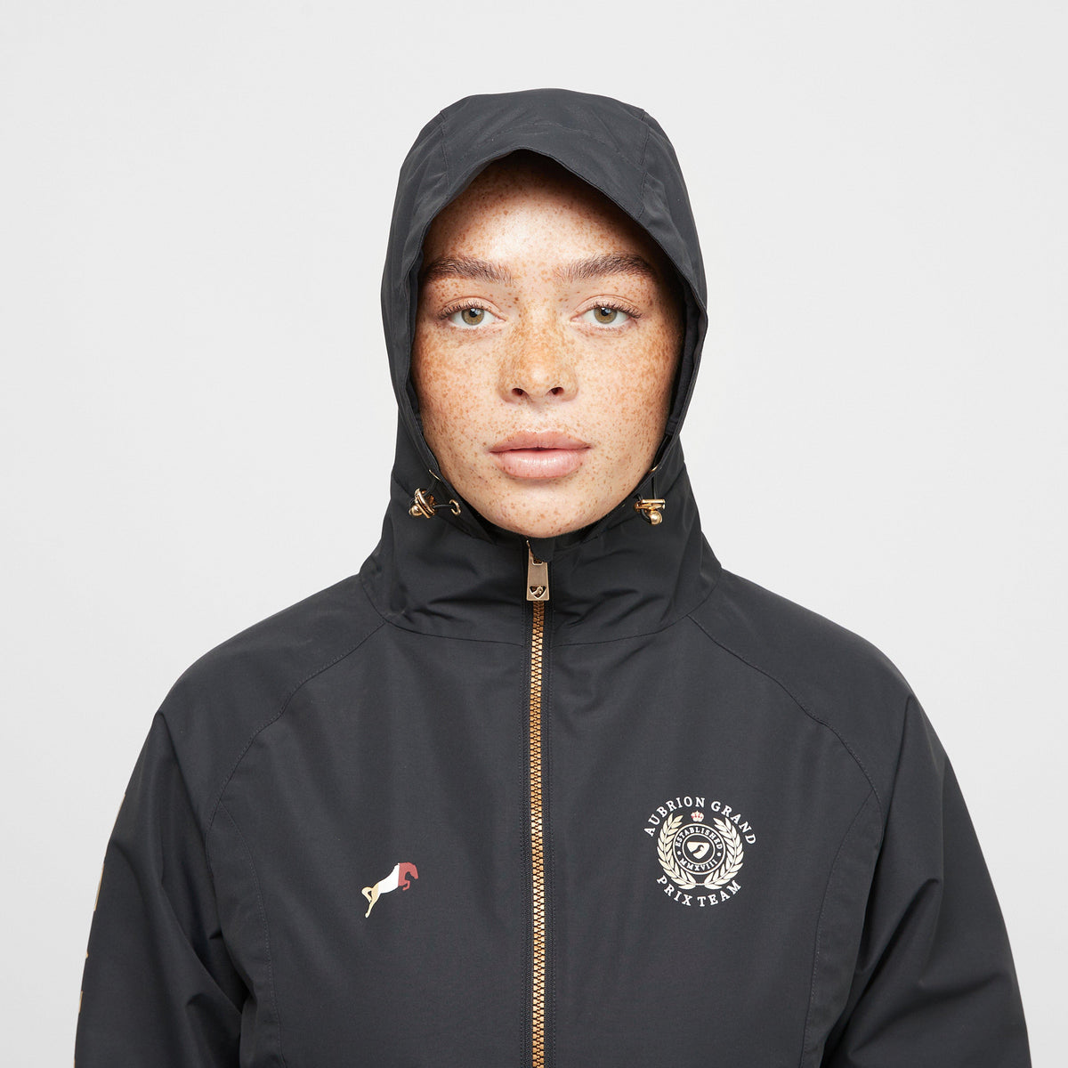 Womens Team Waterproof Jacket Black