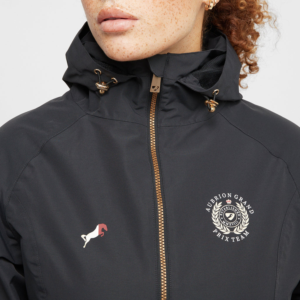 Womens Team Waterproof Jacket Black