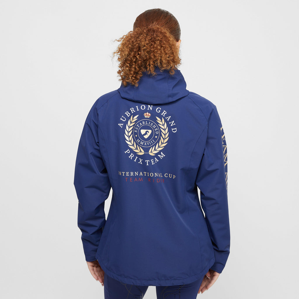 Womens Team Waterproof Jacket Navy
