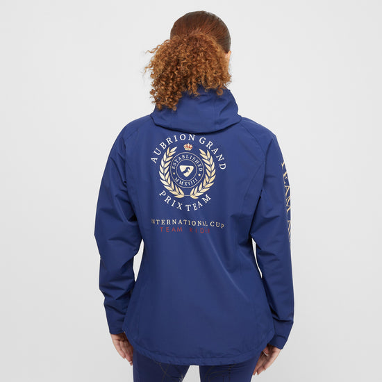 Womens Team Waterproof Jacket Navy
