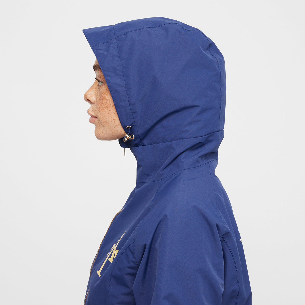 Womens Team Waterproof Jacket Navy