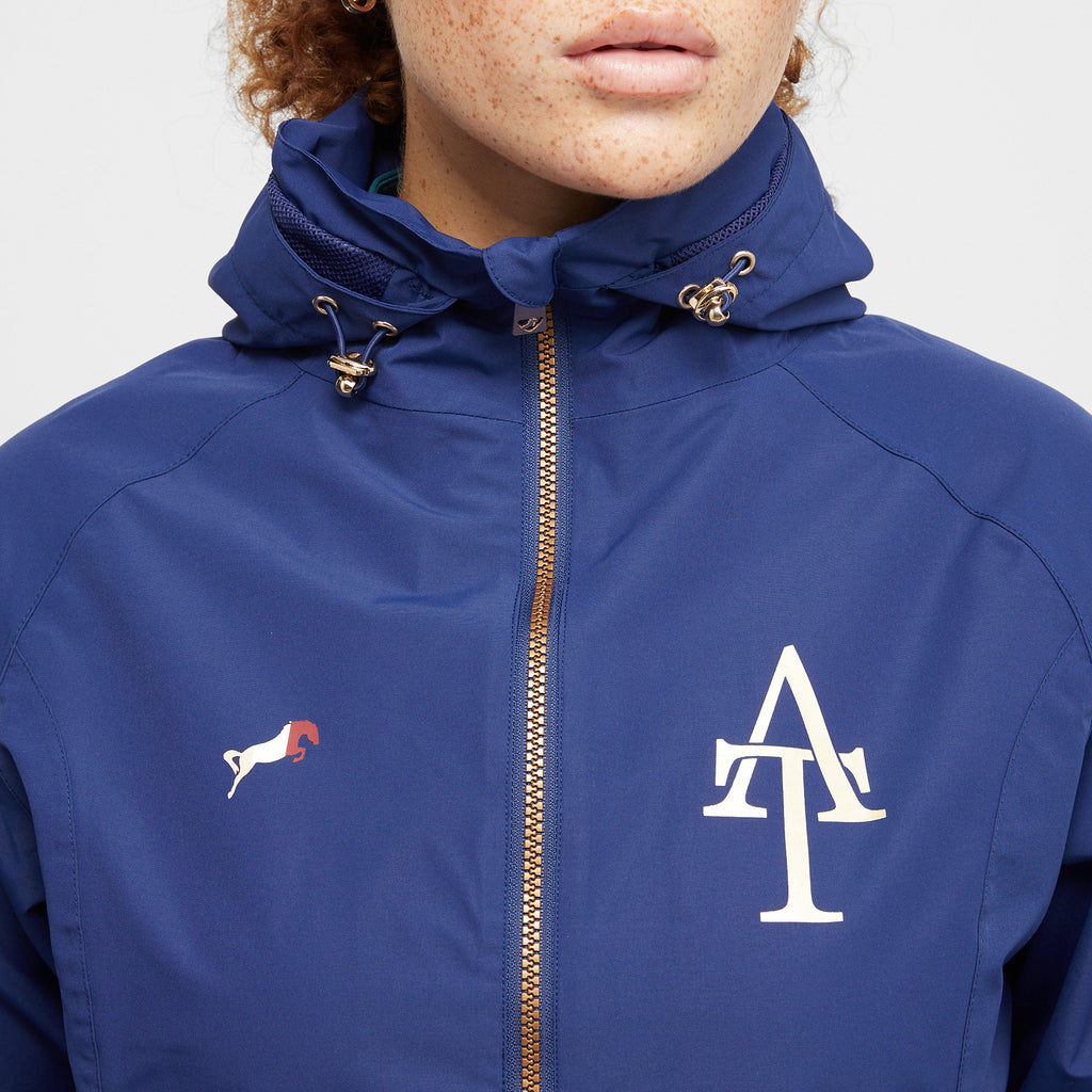 Womens Team Waterproof Jacket Navy