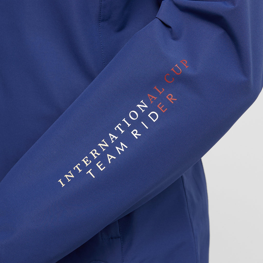 Womens Team Waterproof Jacket Navy