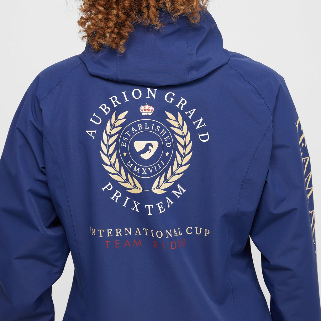 Womens Team Waterproof Jacket Navy