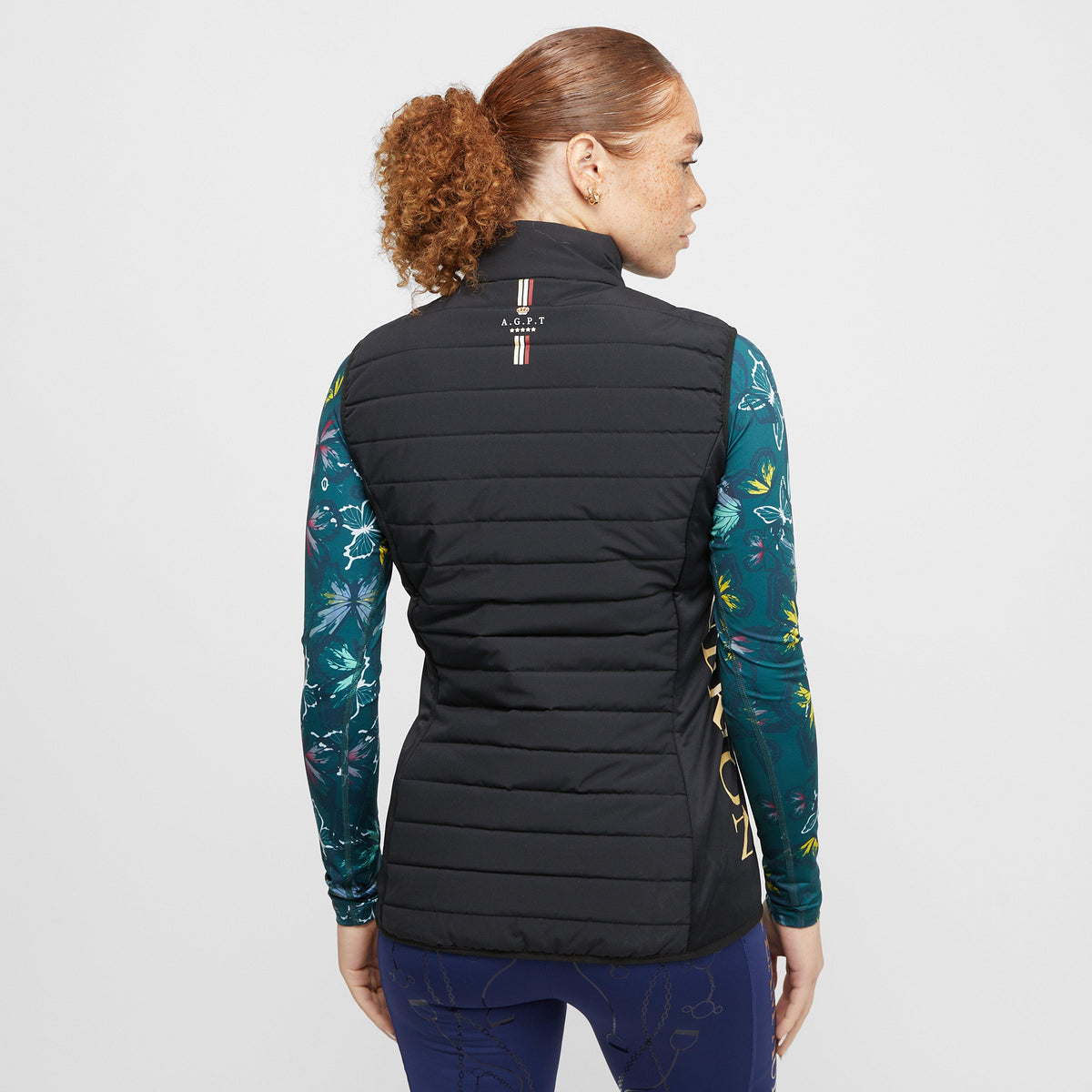 Womens Team Gilet Black