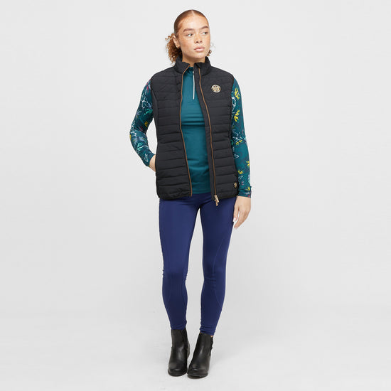 Womens Team Gilet Black