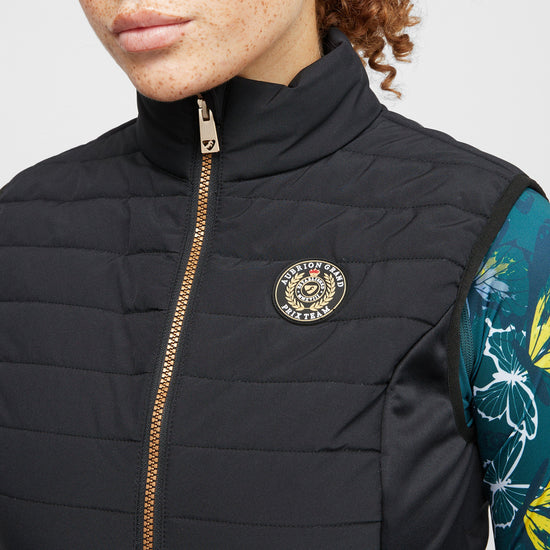 Womens Team Gilet Black