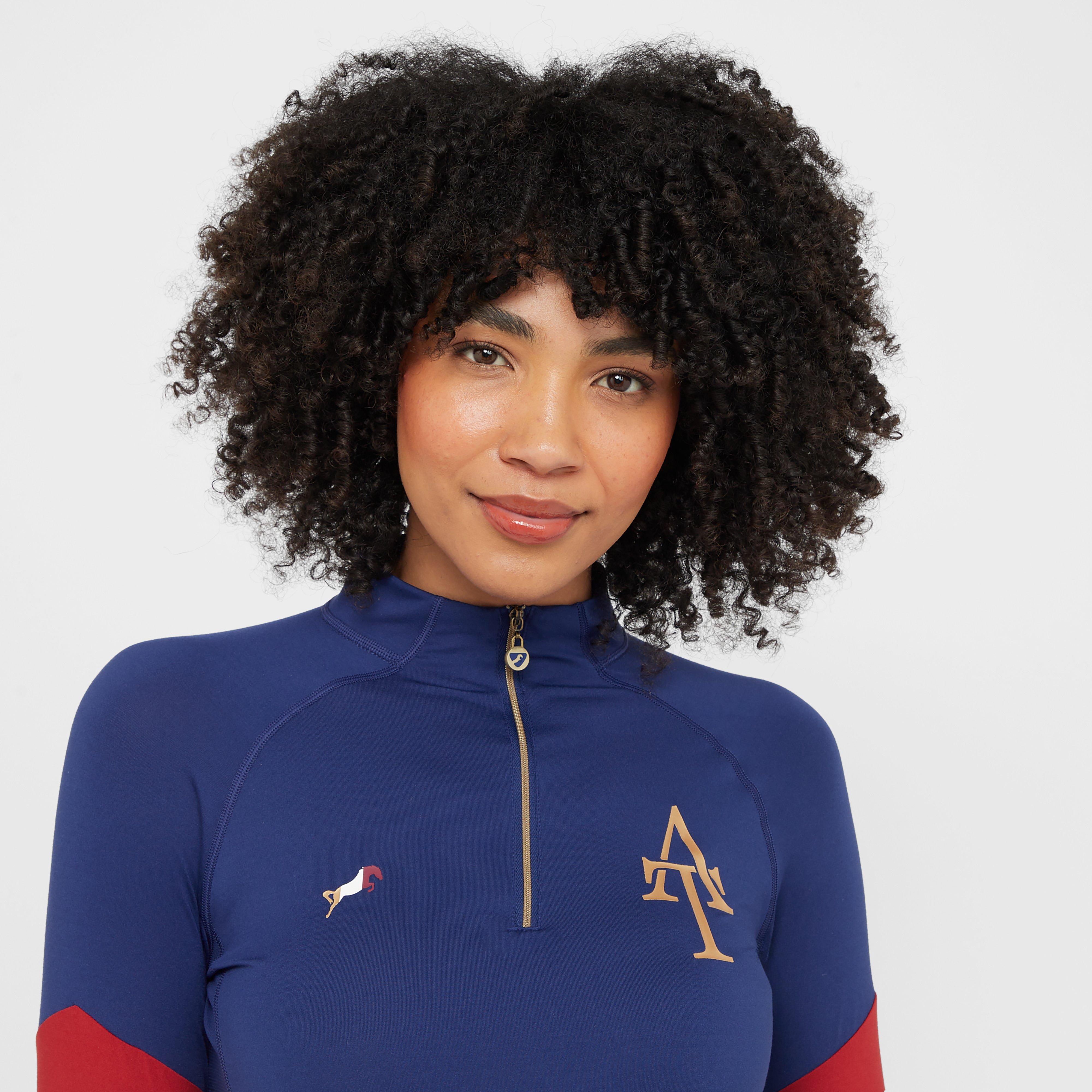 Womens Team Long Sleeved Base Layer Navy
