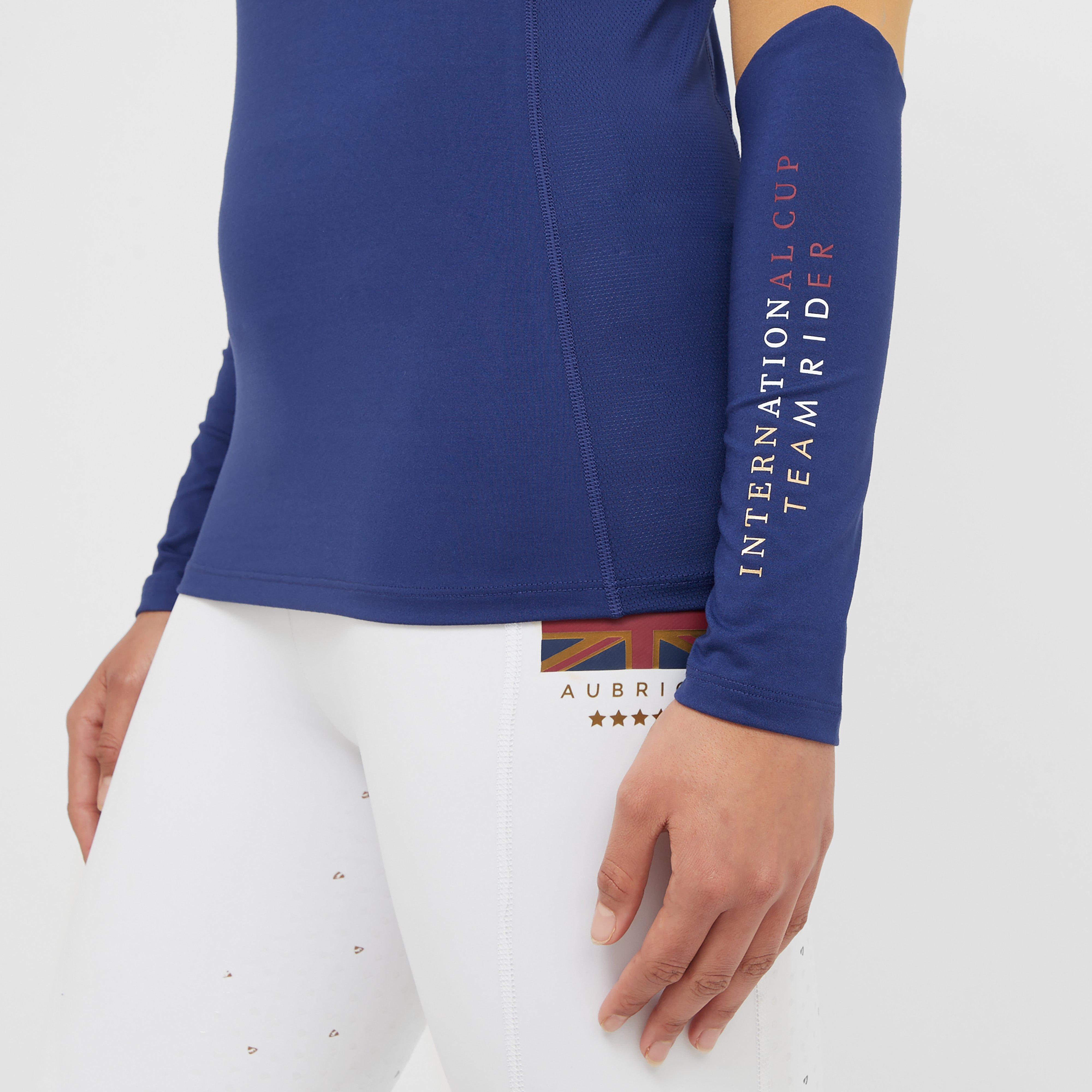 Womens Team Long Sleeved Base Layer Navy
