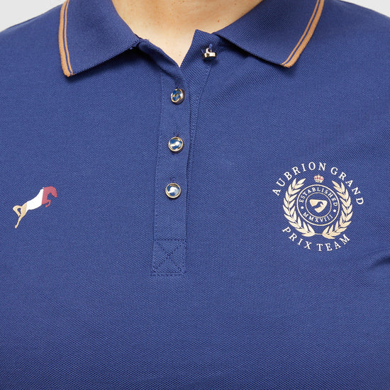 Womens Team Polo Shirt Navy