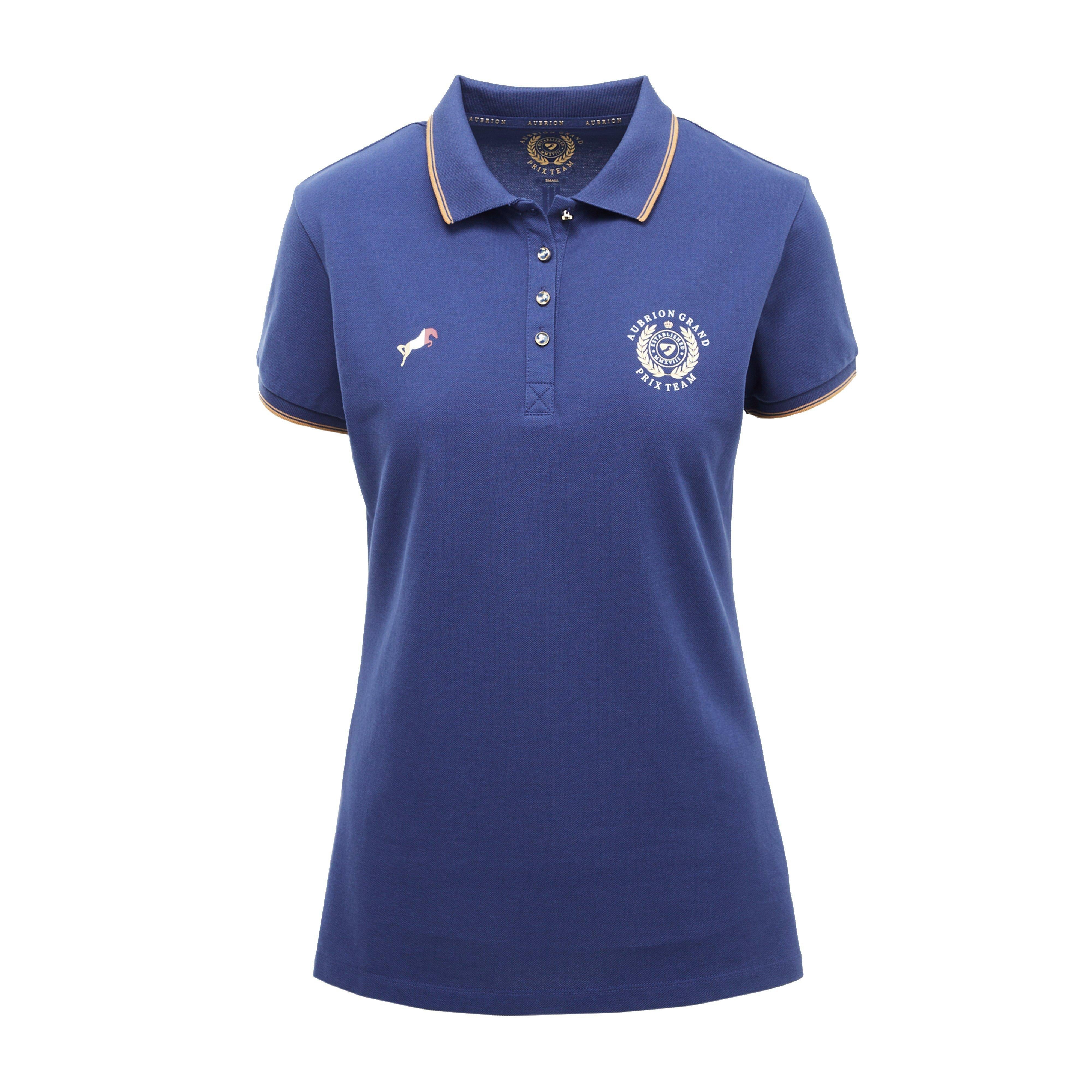 Womens Team Polo Shirt Navy