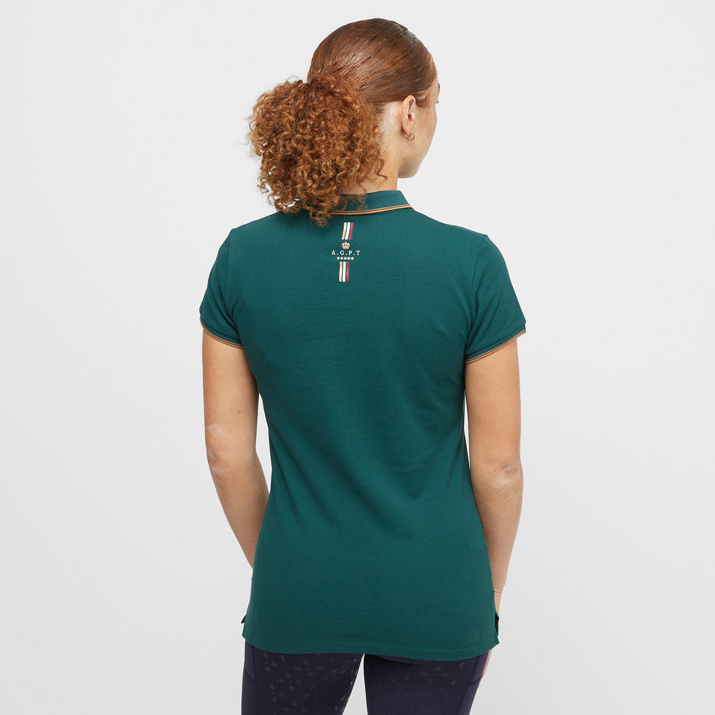 Womens Team Polo Shirt Green