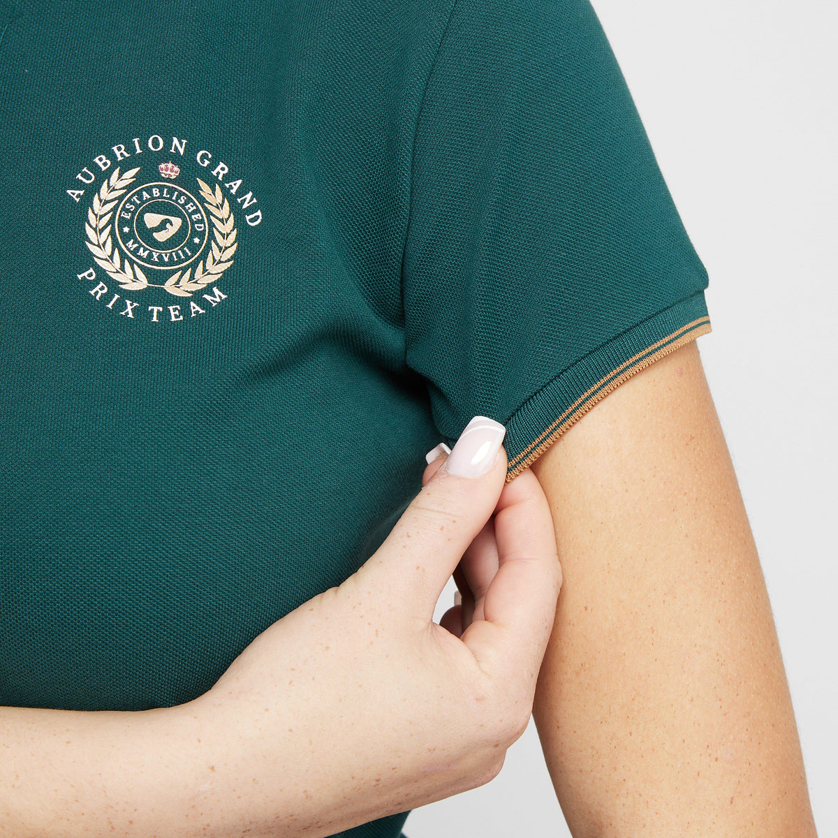 Womens Team Polo Shirt Green