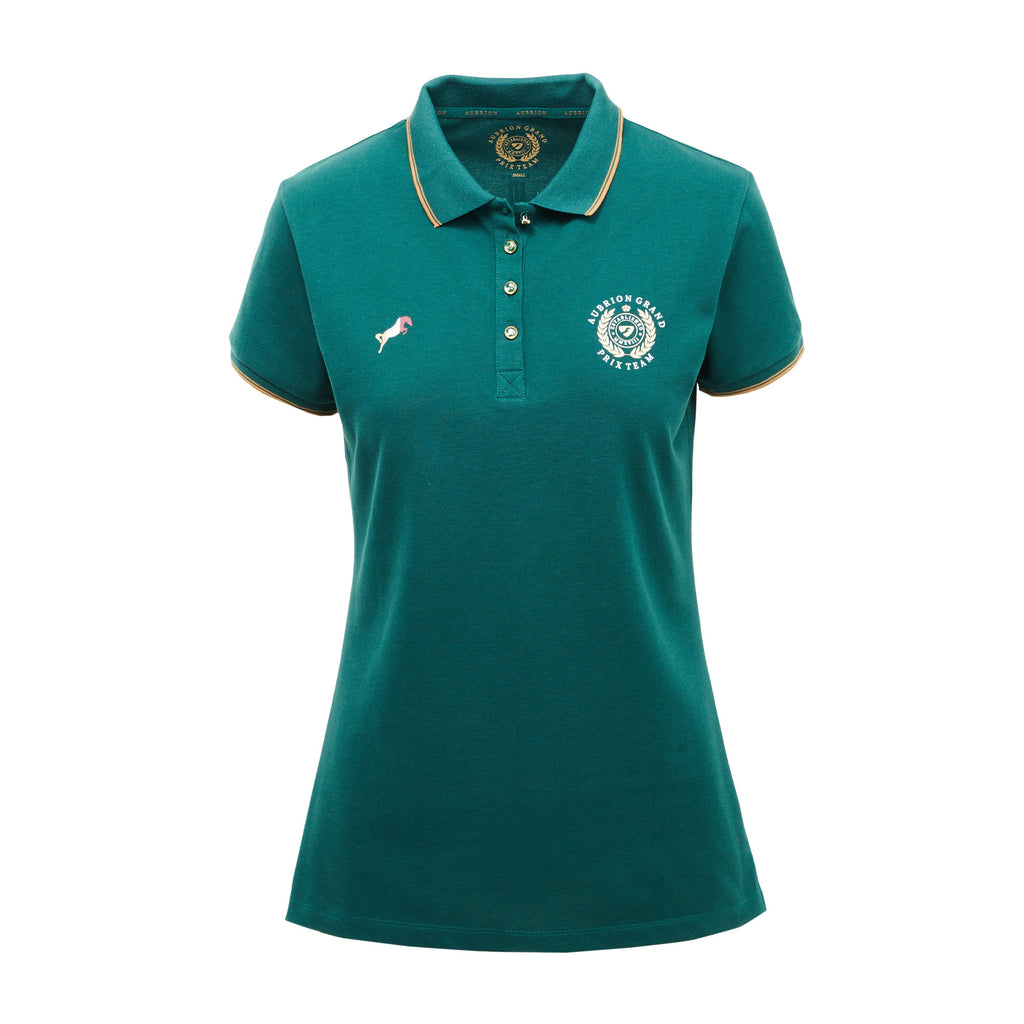 Womens Team Polo Shirt Green