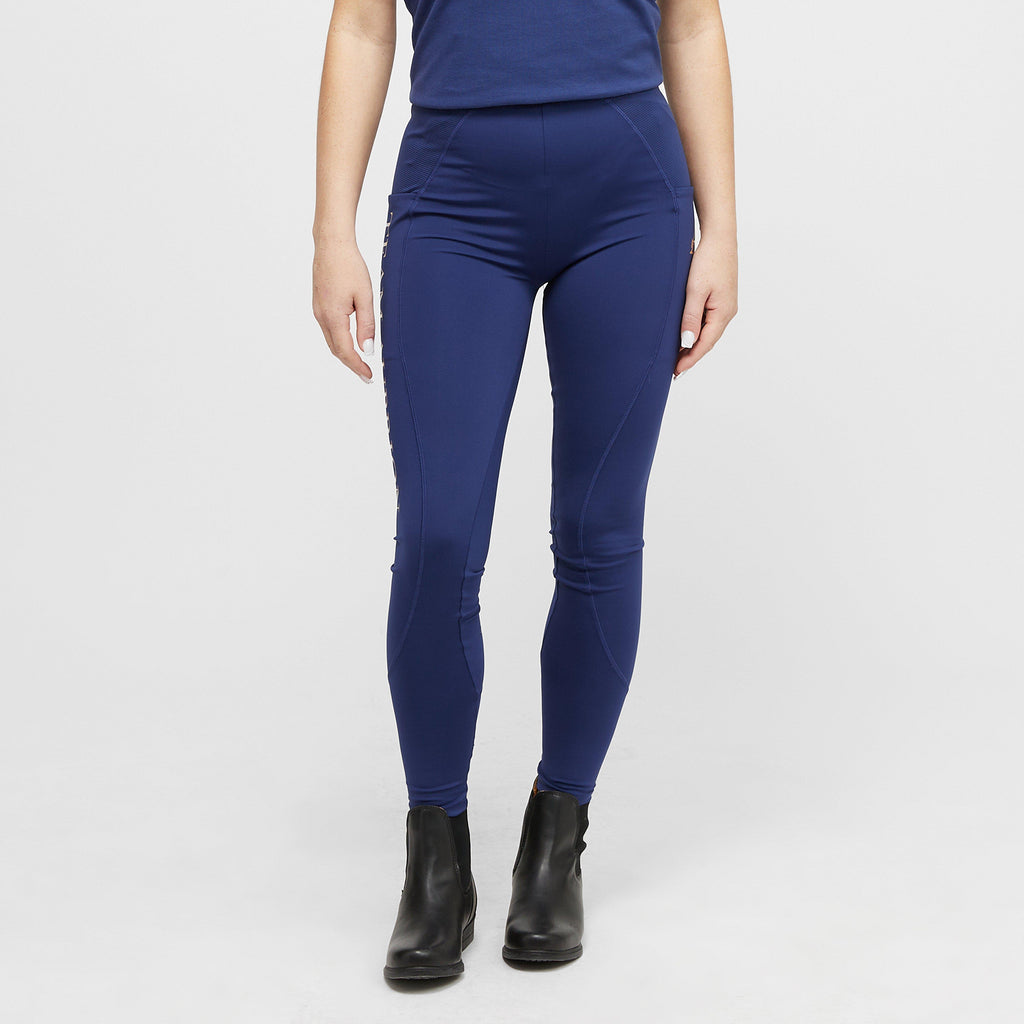 Womens Team Riding Tights Navy