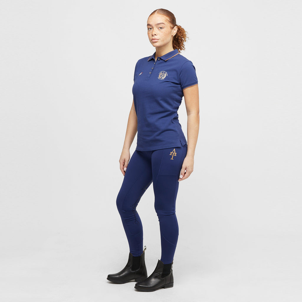 Womens Team Riding Tights Navy