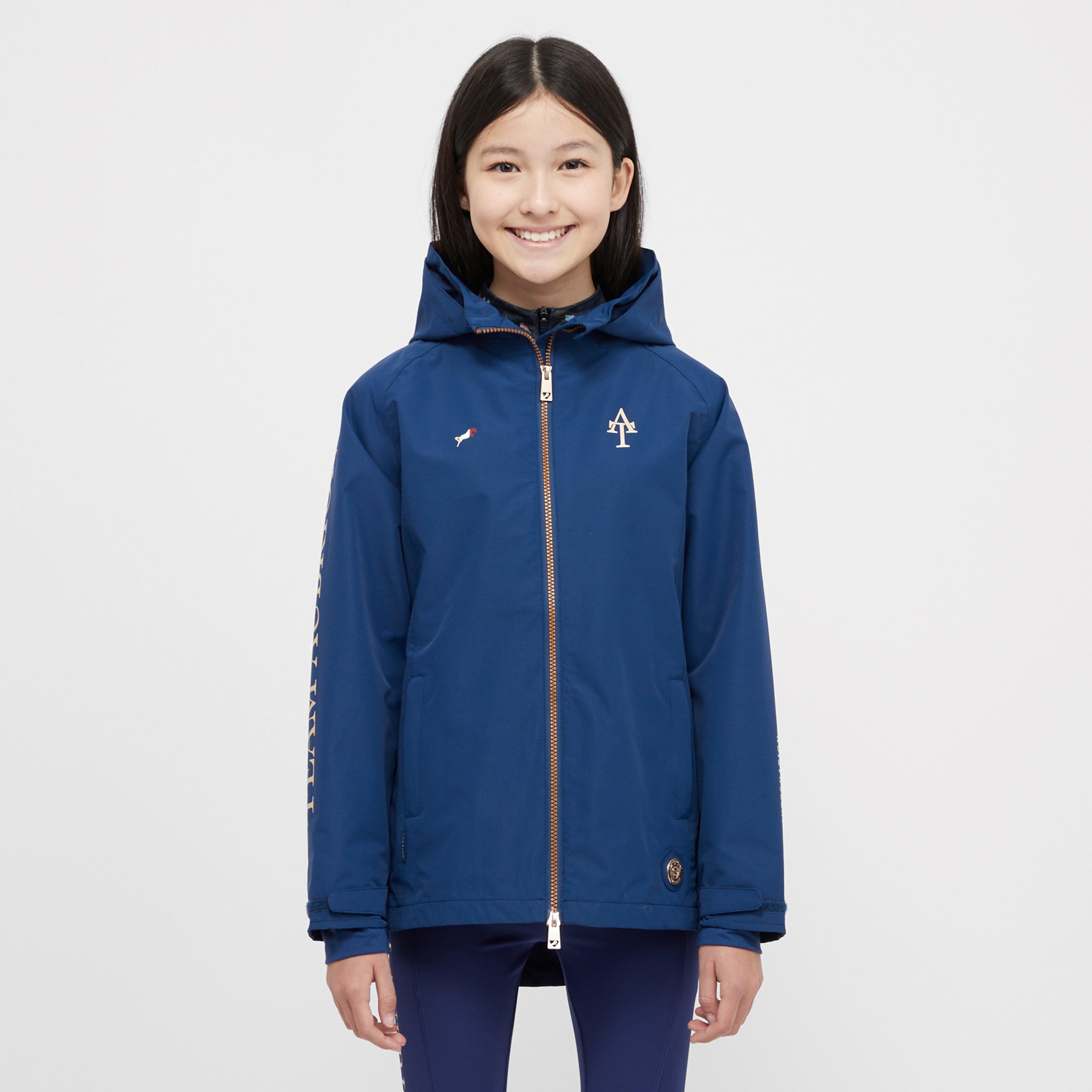 Young Rider Team Waterproof Jacket Navy
