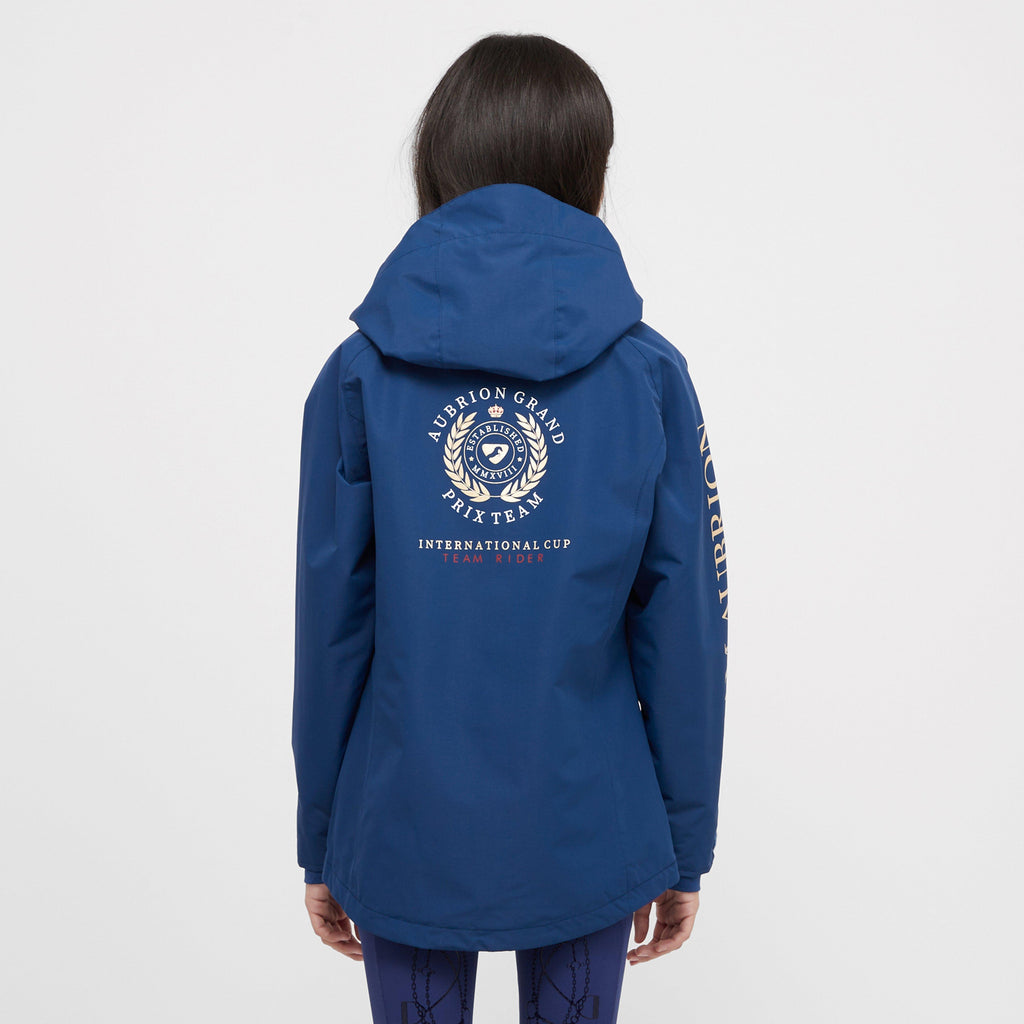 Young Rider Team Waterproof Jacket Navy