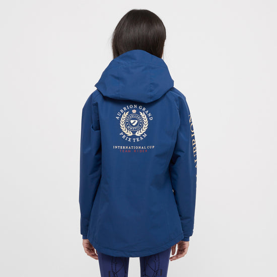 Young Rider Team Waterproof Jacket Navy