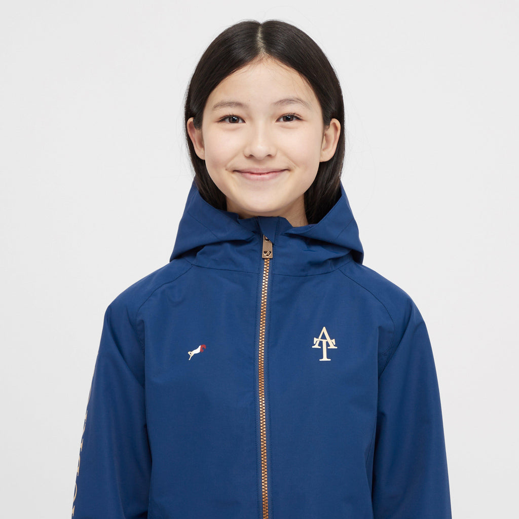 Young Rider Team Waterproof Jacket Navy