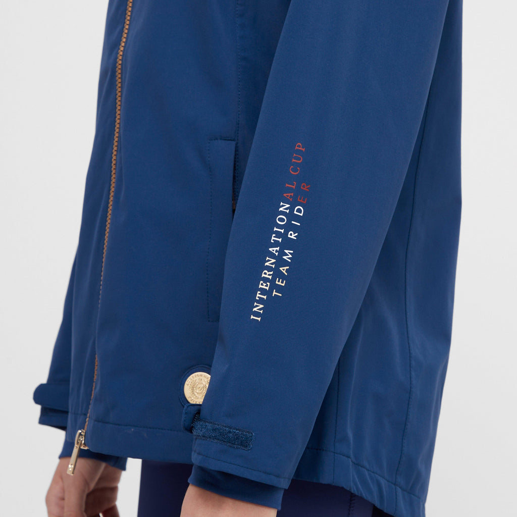 Young Rider Team Waterproof Jacket Navy