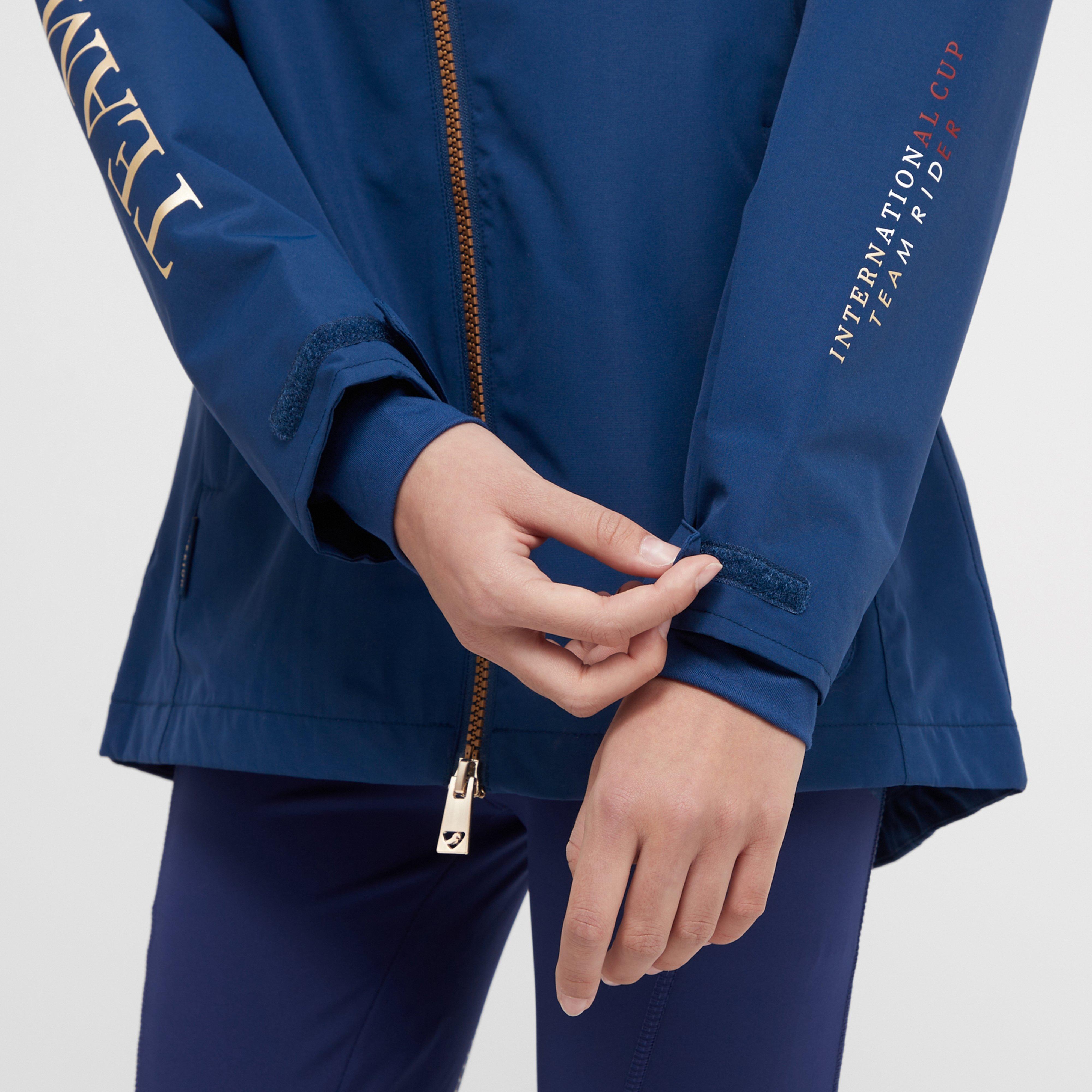 Young Rider Team Waterproof Jacket Navy