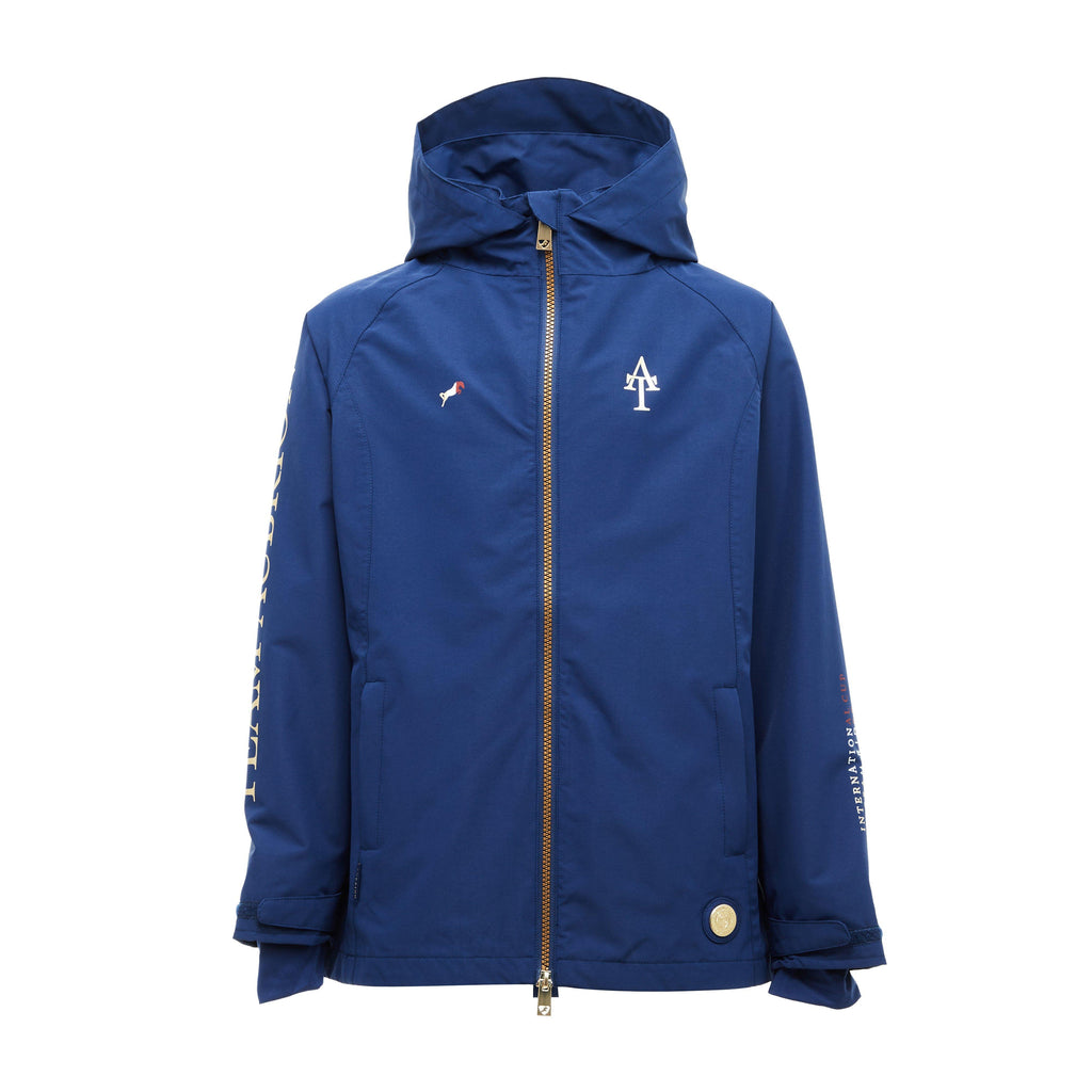Young Rider Team Waterproof Jacket Navy