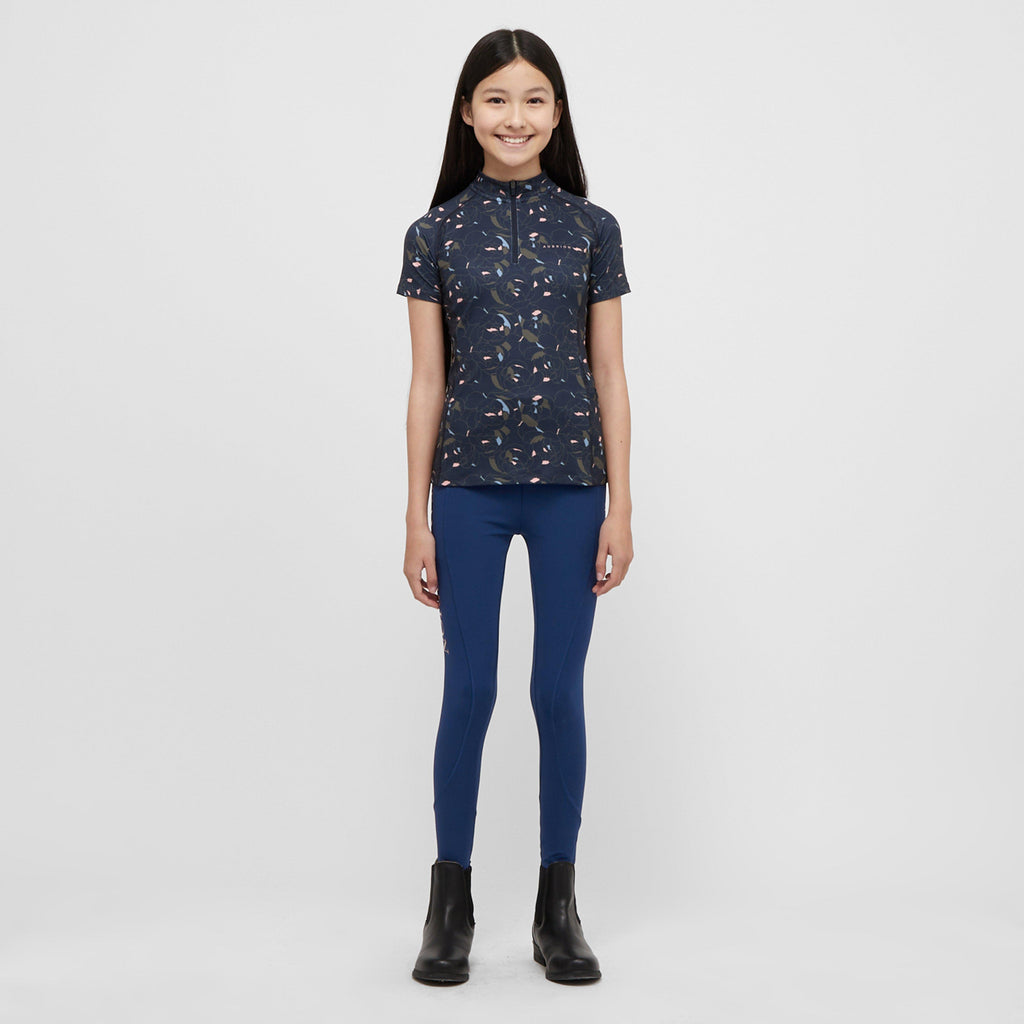 Young Rider Team Riding Tights Navy