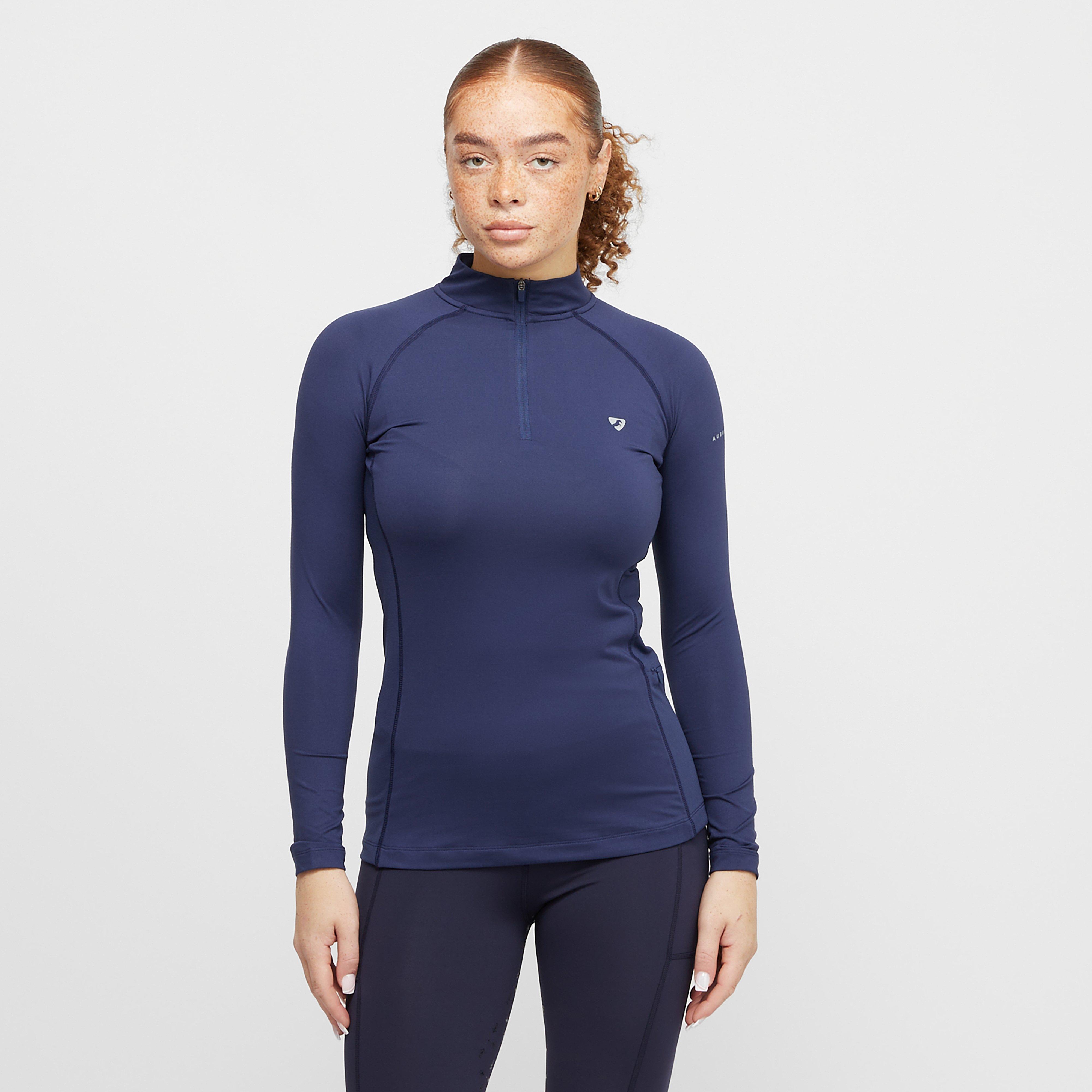 Womens Revive Long Sleeved Base Layer Navy