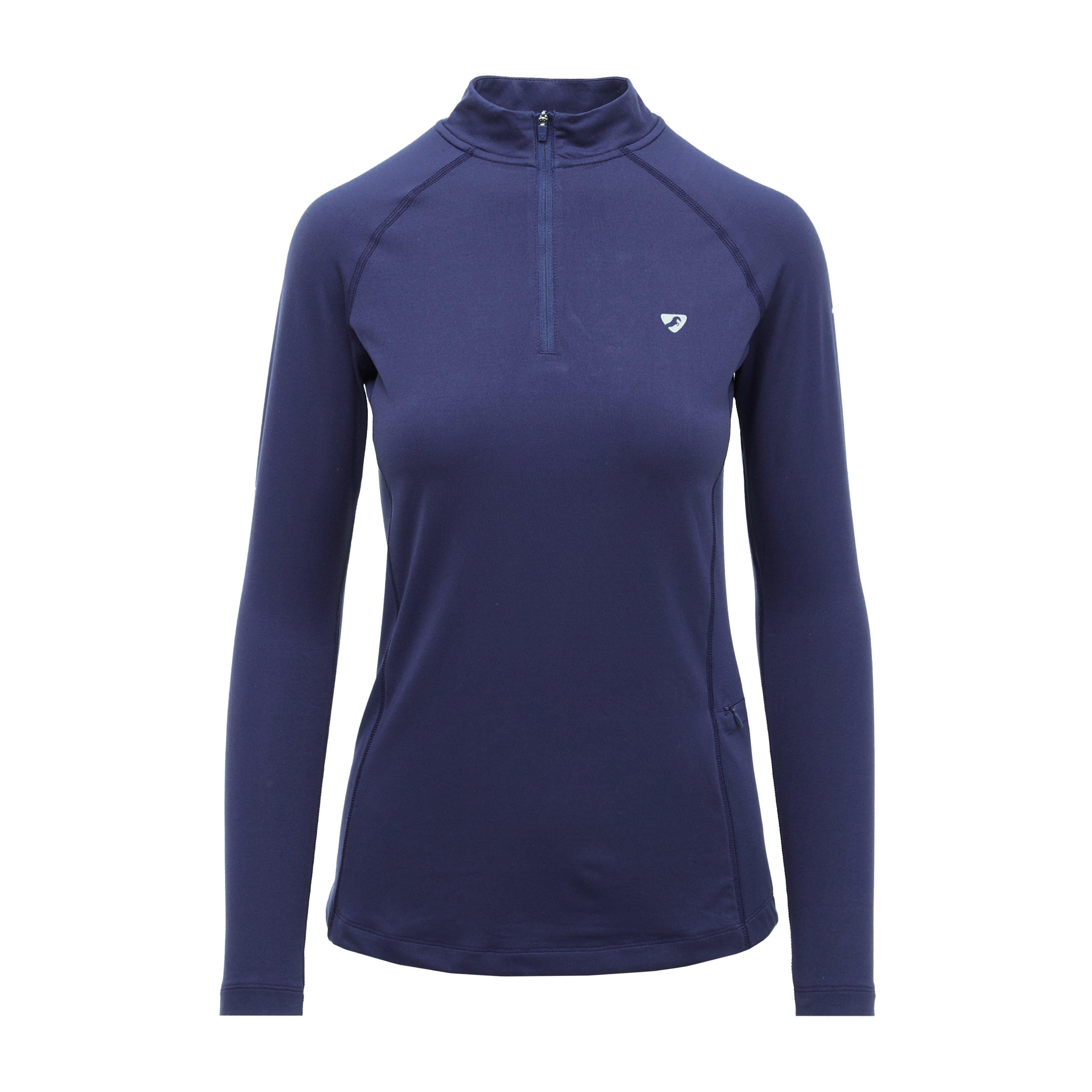 Womens Revive Long Sleeved Base Layer Navy