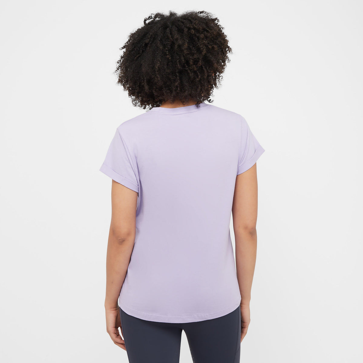 Womens Repose T-Shirt Lavender