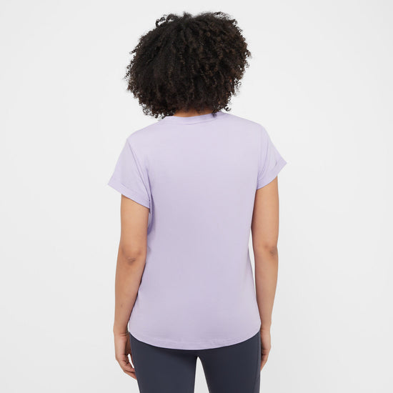 Womens Repose T-Shirt Lavender