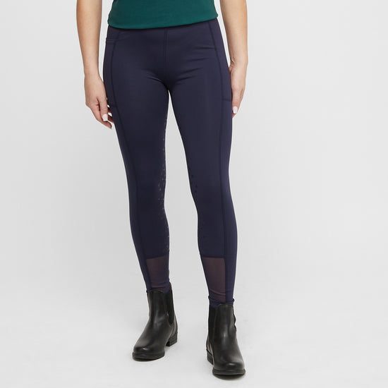 Womens Sculpt Riding Tights Navy