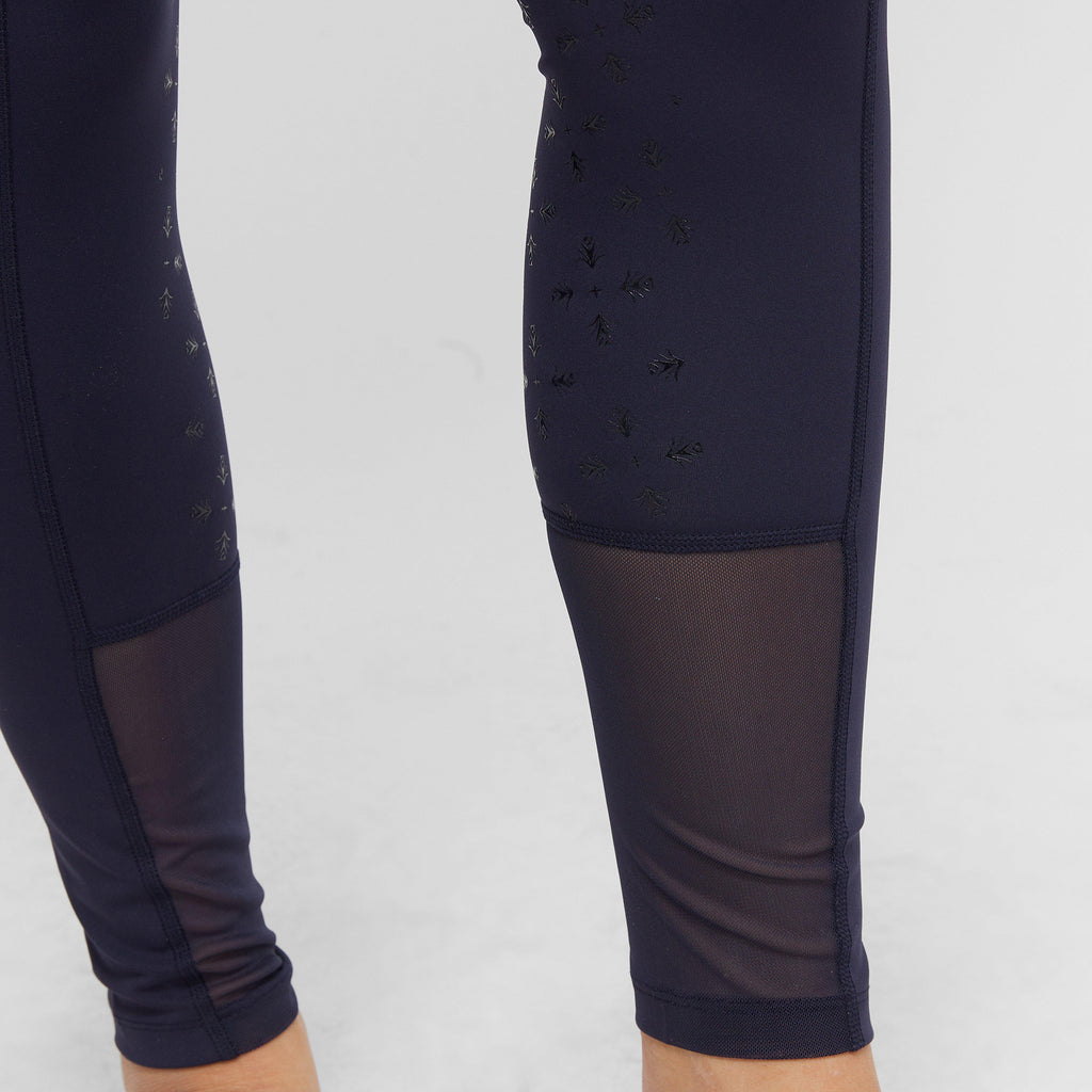 Womens Sculpt Riding Tights Navy