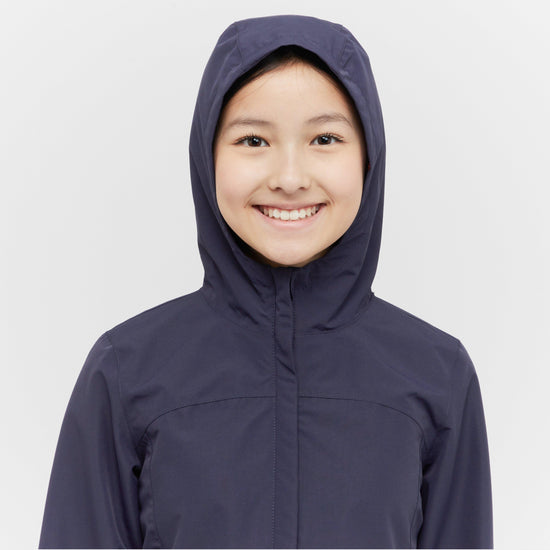Young Rider Cloudburst Rain Coat Navy