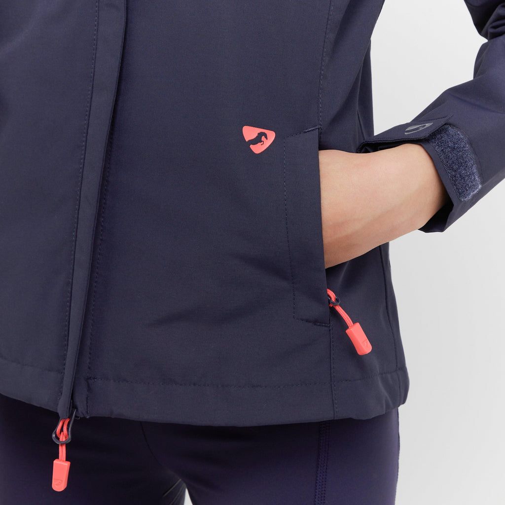 Young Rider Cloudburst Rain Coat Navy