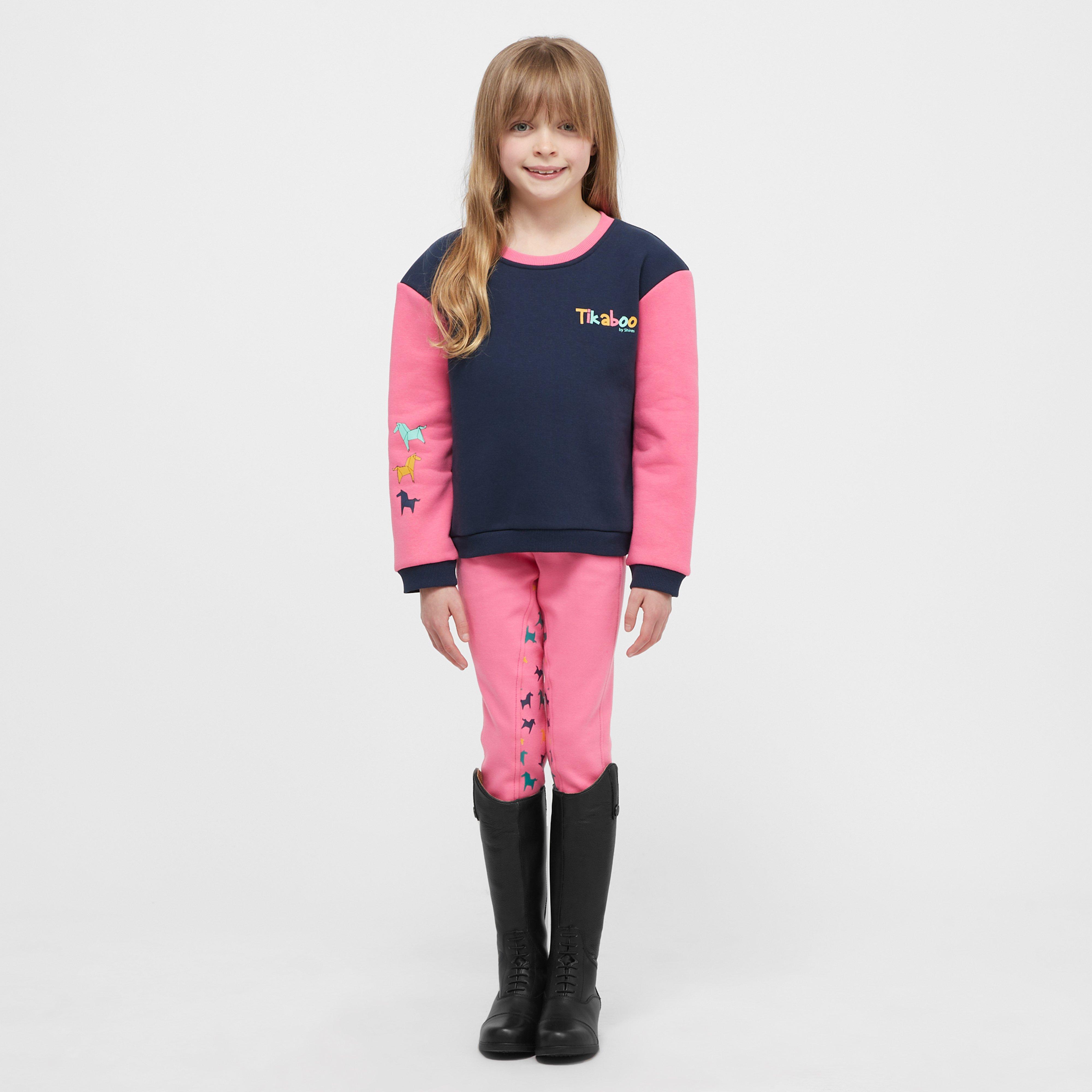 Kids Sweatshirt Pink Horse