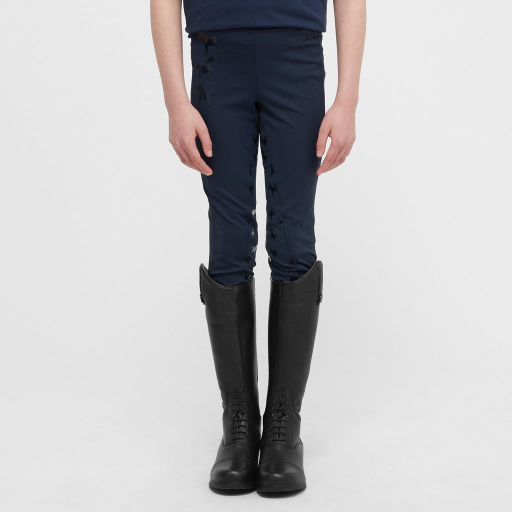 Kids Riding Tights Navy
