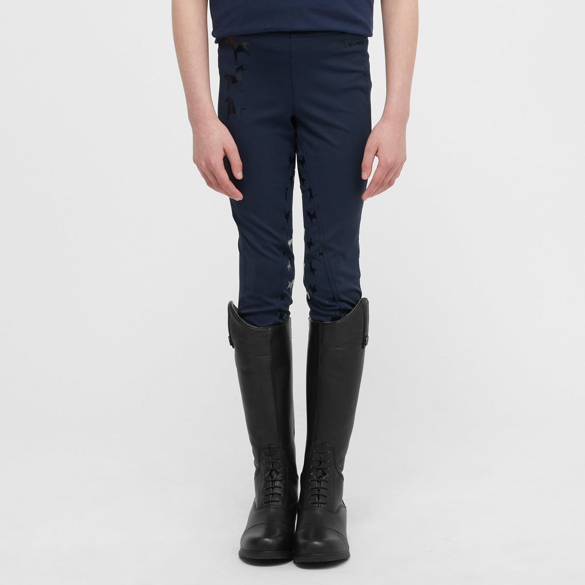 Kids Riding Tights Navy