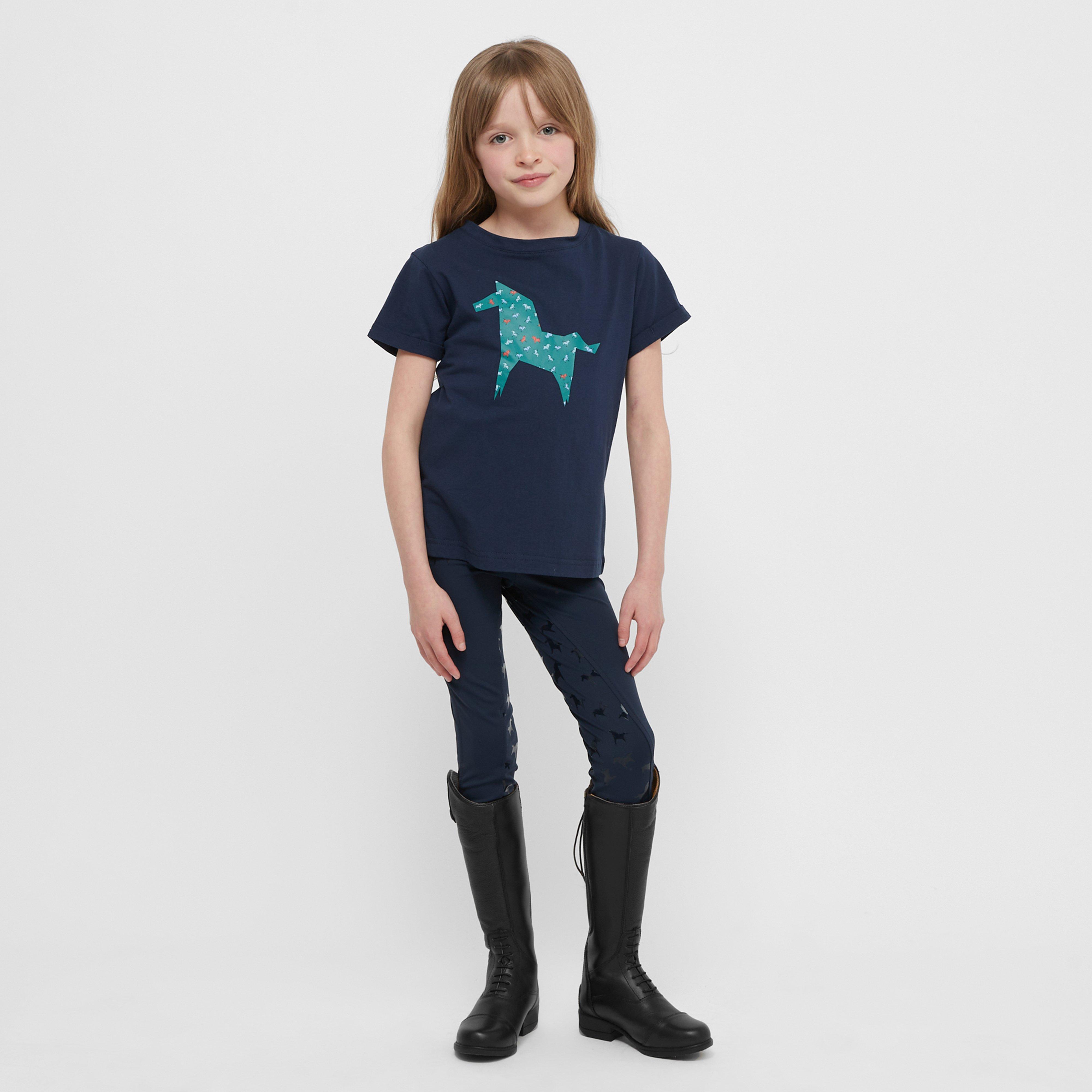 Kids Riding Tights Navy