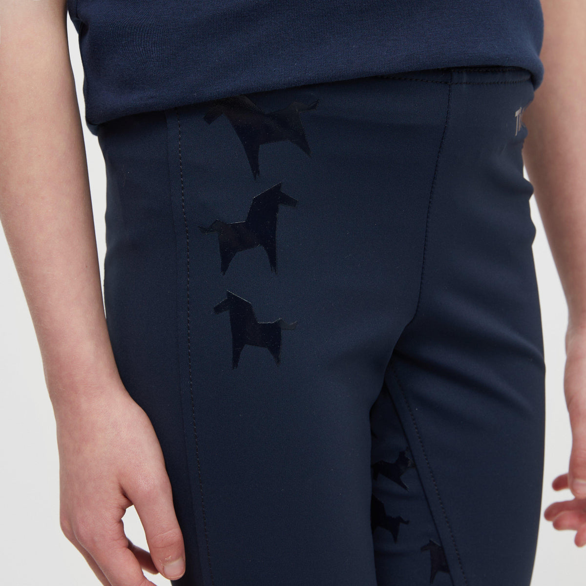 Kids Riding Tights Navy